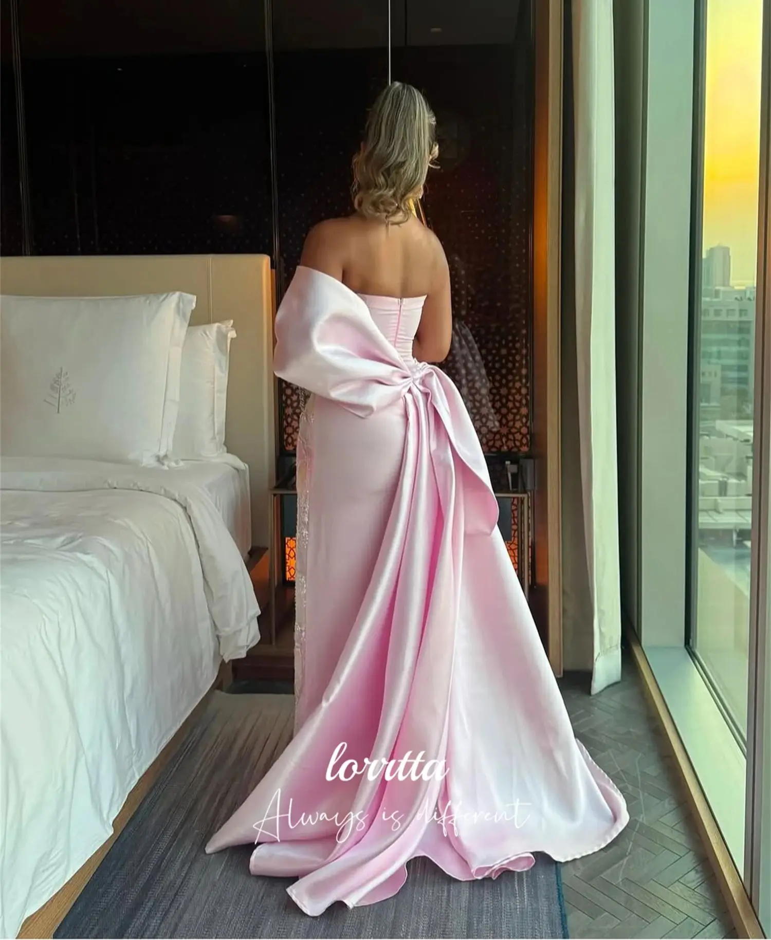 Lorrtta Robe personnalisée pour occasions spéciales Robes de soirée de luxe 2025 Femme Happy Sharon Robes Sirène فسات БmaveraRobe de bal