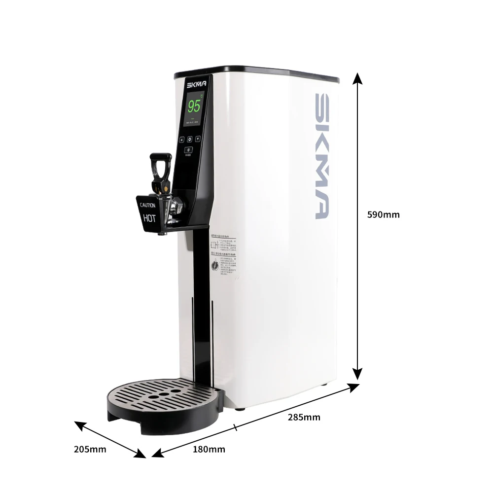 Automatic Portable 15L Stainless Steel Motorized Hot Water Dispenser & Instant Boiler for Commercial Beverage Use view 6