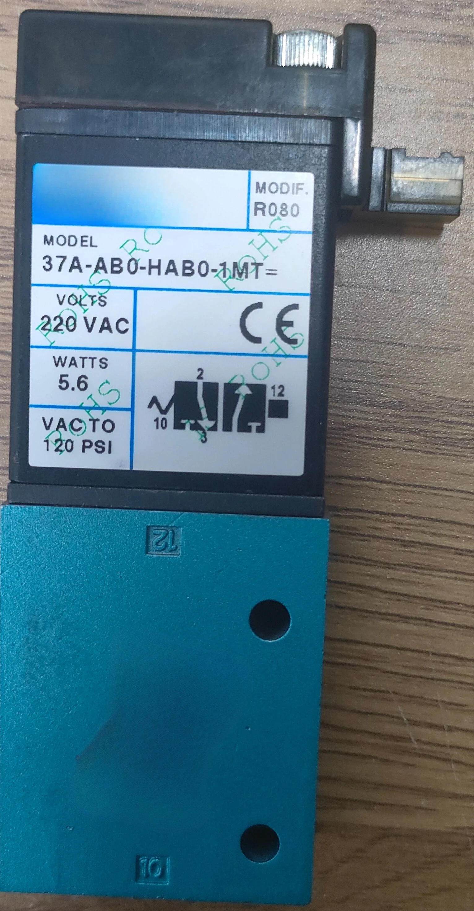 

Ther2026 new Solenoid Valve 37A-AB0-HAB0-1MT =, Model 32-011859