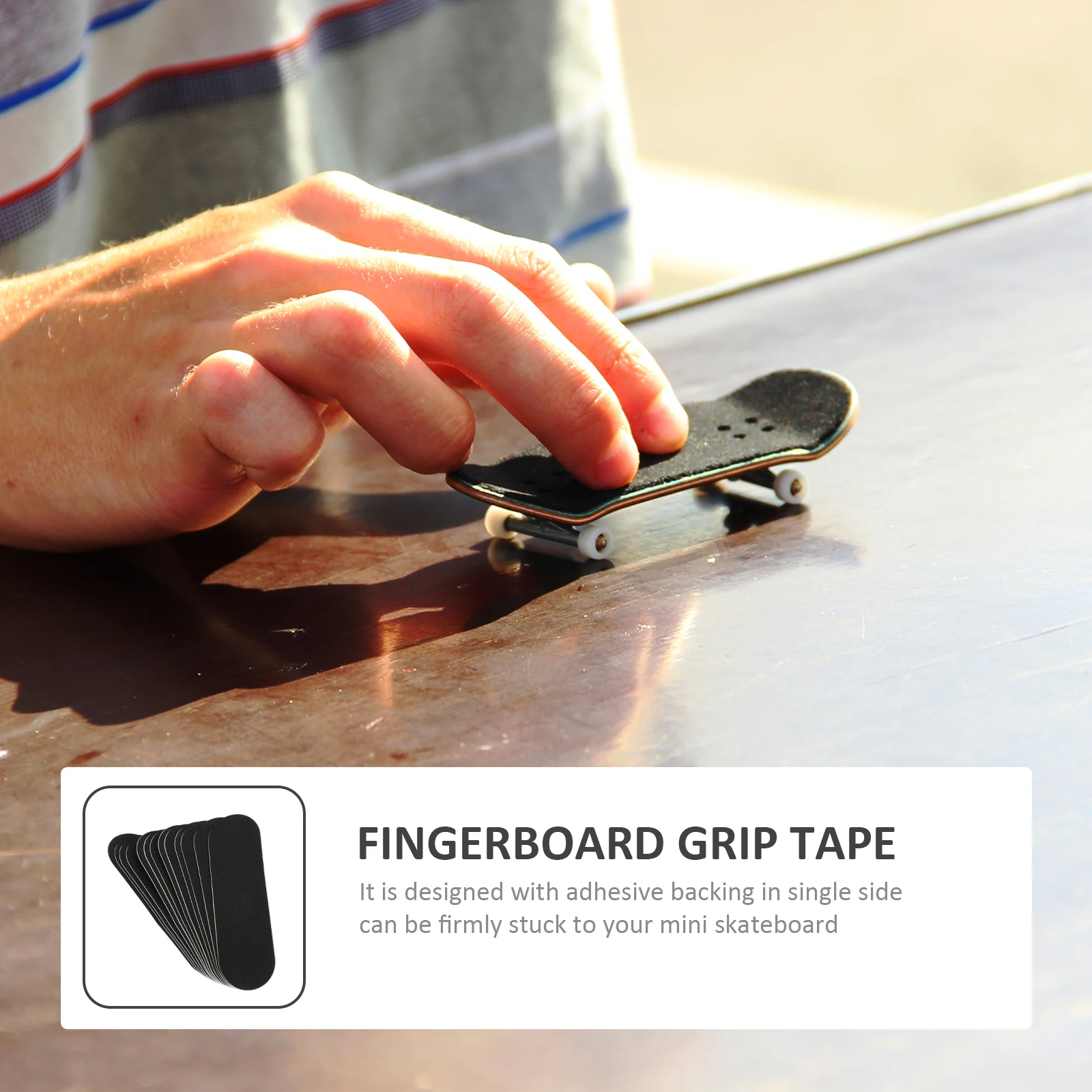 10 pz Nastro 31mm * 96mm Premium Spugna Grip Finger Skateboard Grip Tape Mini Skateboard Accessori Giocattolo