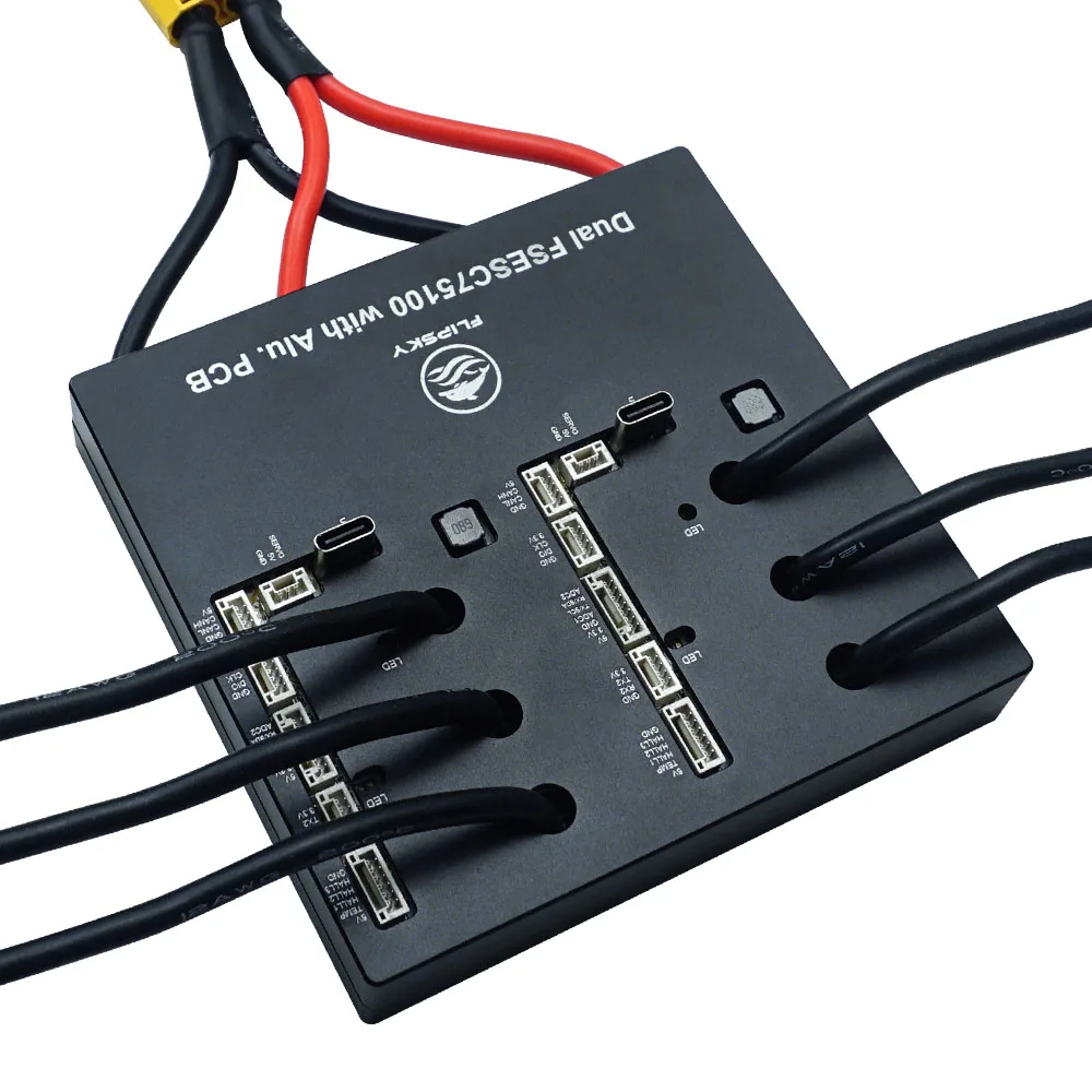 

Flipsky Dual 75100 With Aluminum PCB Based on VESC for Electric Skateboard Electric Scooter Ebike Speed Controller