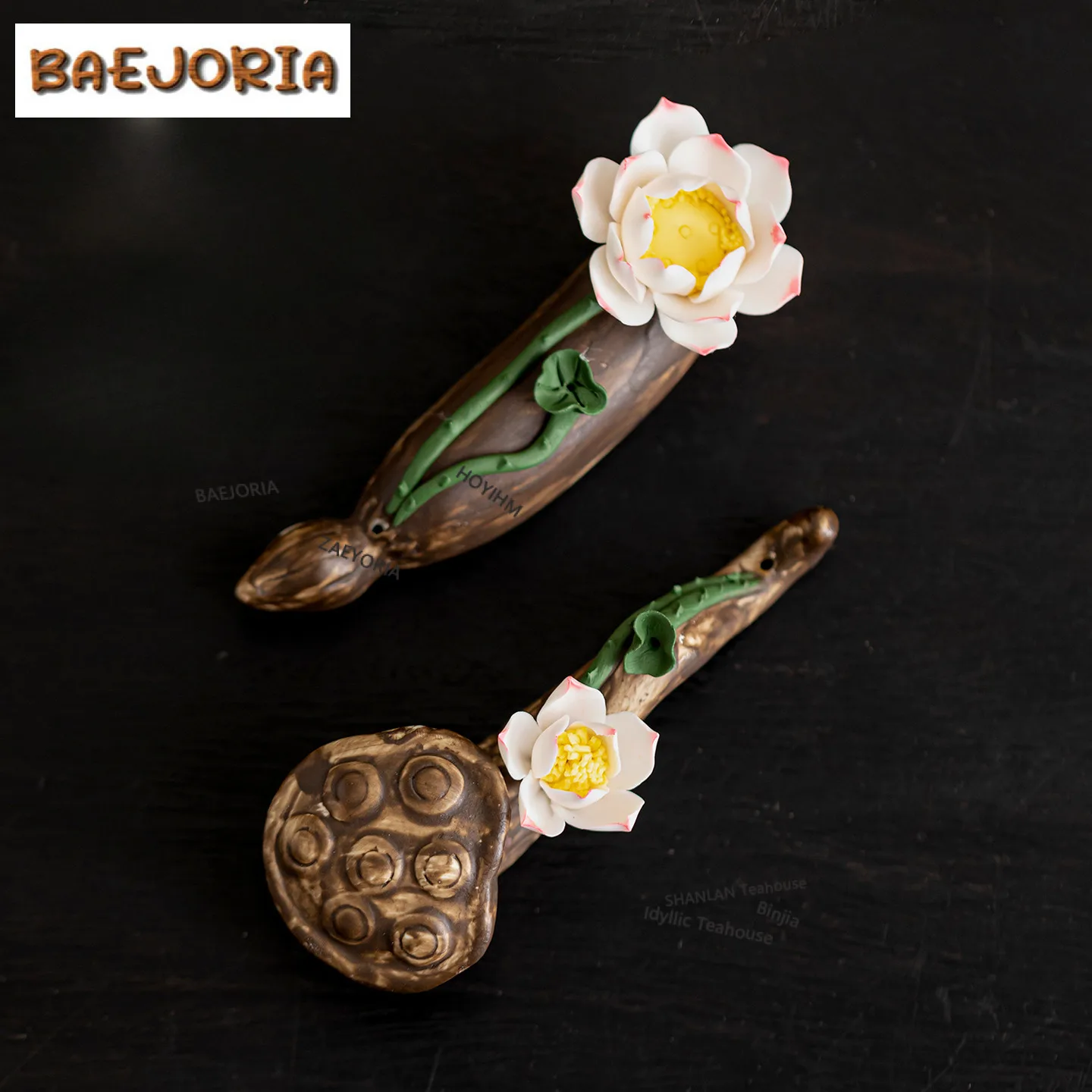Lotus Fluffy Incense Holder Incense Waterfall Incense Burners Mosquito Coil Holder Consecrate Censer Teaware Supplies Decoration
