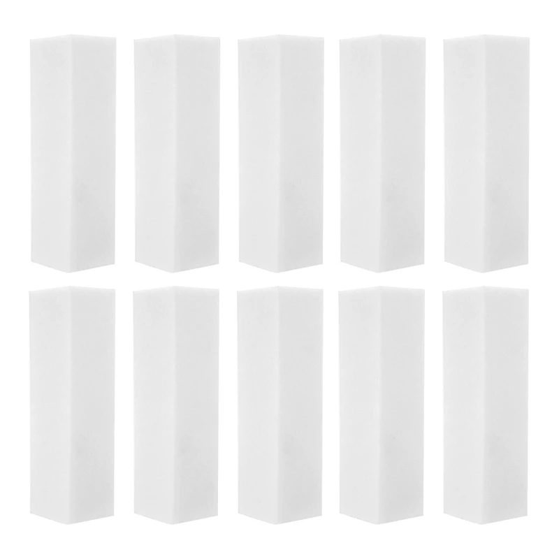 10 X White Sanding Blocks For Nail Design Nail Polishing Block Polishing Surfaces Nail File Block Nail Art Manicure Tool