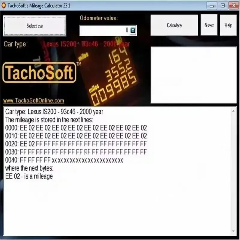 أحدث آلة حاسبة برمز طويل Vw Abs Esp لعام 2025 + آلة حاسبة الأميال Tachosoft 23.1 معايرة عداد المسافات الرقمي المرخص