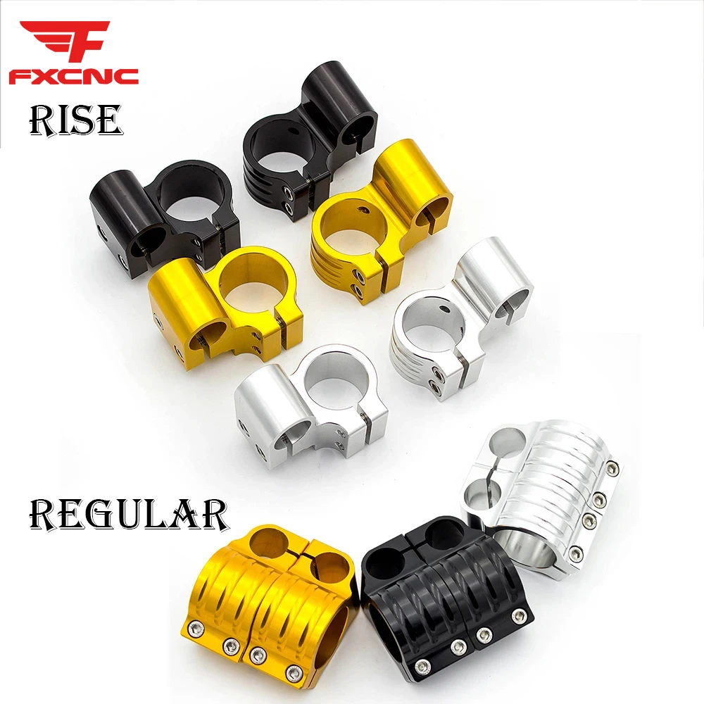 

Riser Regular 31mm-55mm 30 32 33 34 35 40 41 43 45 50MM Motorcycle Replacement Clip ons Clip on Handlebar