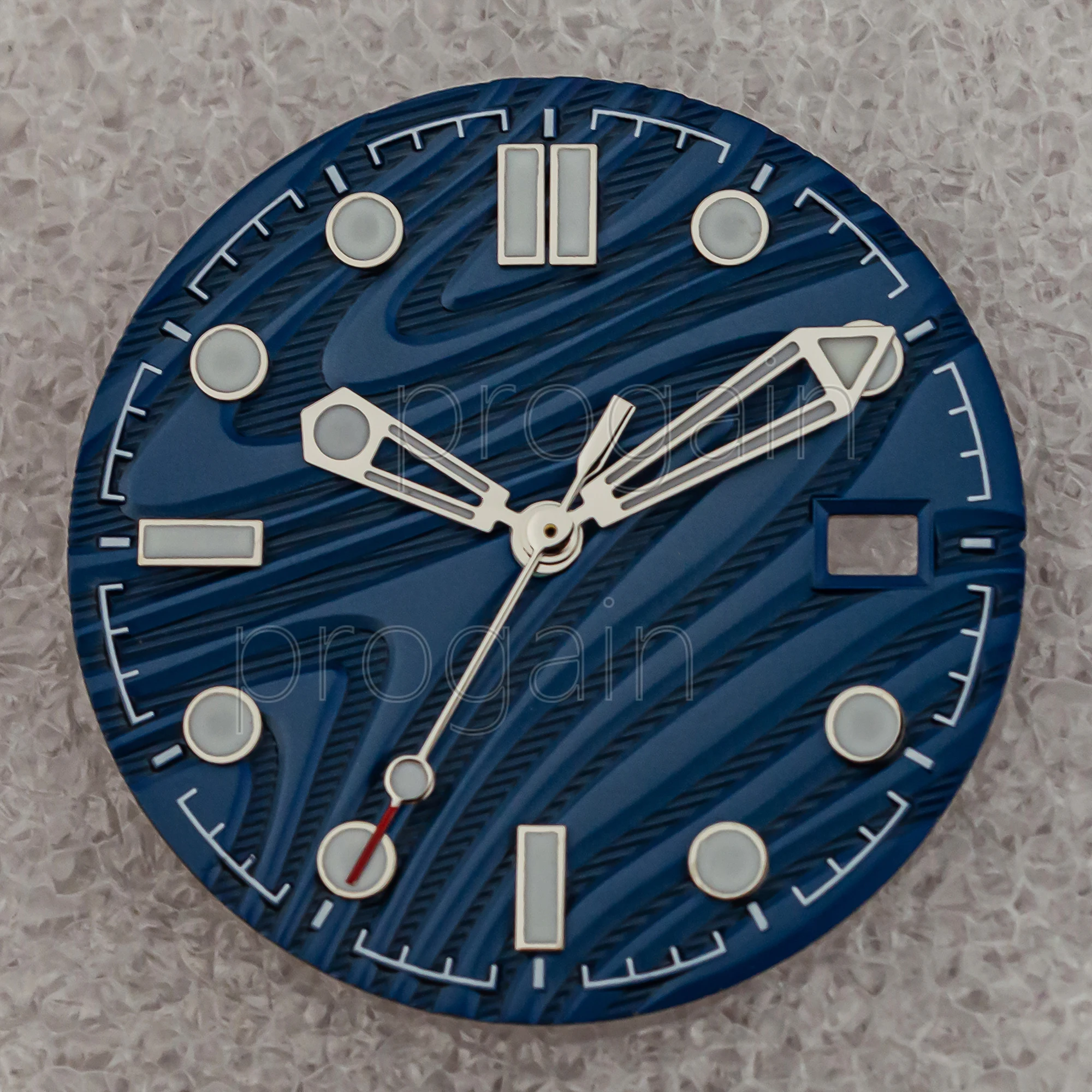 31mm hodinky ciferník lastura ciferník NH35 ciferník zelená světelný ciferník pro seamaster 300 ciferník odpovídat NH35 NH36 mechanická pohyb částí