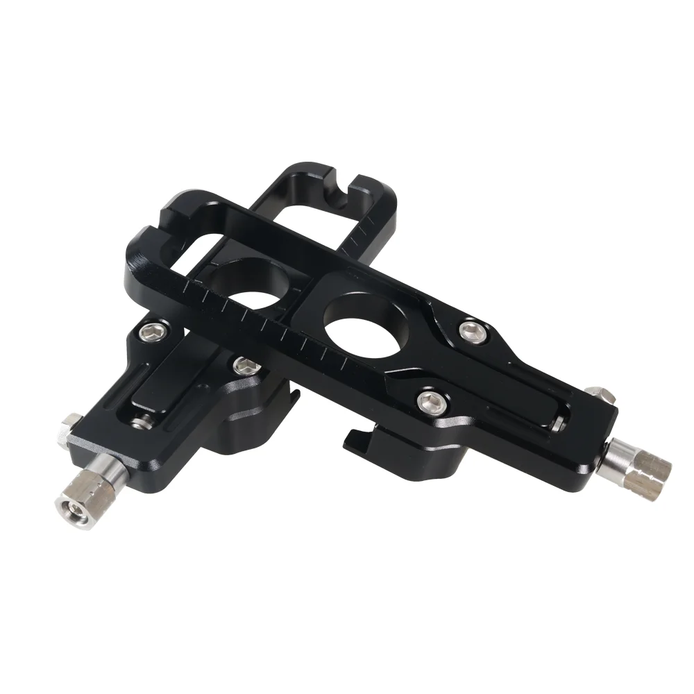 Motorcycle CNC Rear Axle Chain Adjuster TensionersFor KAWASAKI ZX10R 2011-2020 ZX-10R