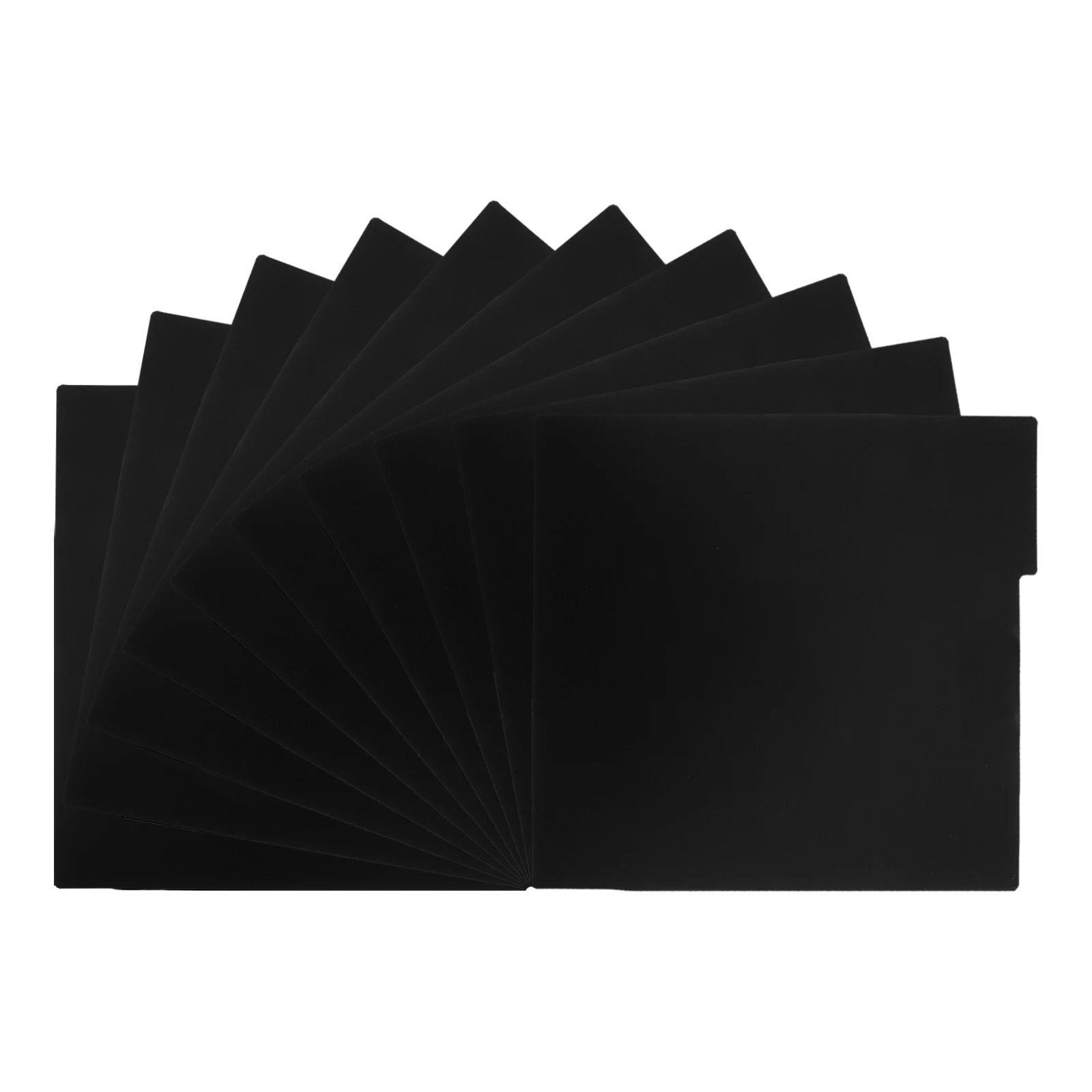 

15 Pcs Separator Writable Divider Blank Writable Divider Vinyl Accessories Book Holder Magazine ganizer Album Separators
