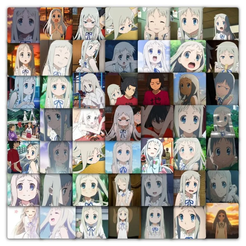 59pcs ANOHANA Anime Stickers Suitcase Water Cup Stationery Mobile Phone Car Scooter Laptop Refrigerator Decorative Stickers