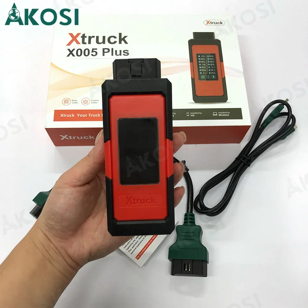 Xtruck X005 plus Intelligent Diagnosis ECU Quick Flashing post-processing diagnosis vehicle type system support Sinotruck