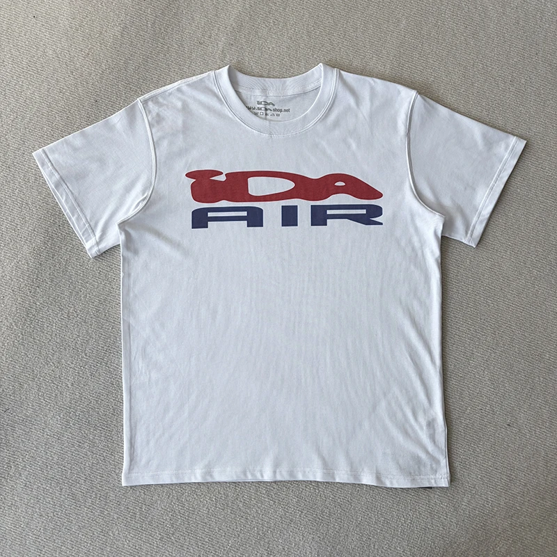 Camiseta informal IDA de varios estilos con cuello redondo y manga corta, camiseta con estampado de patrón de ángel rosa de verano, camisetas para hombre y mujer