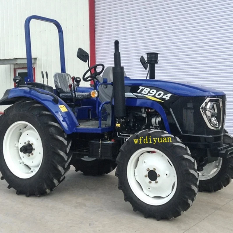 China: 90 pk 4x4 landbouwtractor voor landbouwtractor landbouwtractor met dieselmotor