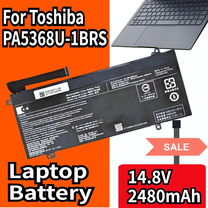 

Новый PA5368U-1BRS для Toshiba Dynabook Satellite Pro L50 L50-G Series 4ICP6/47/61 PA5366u PA5368
