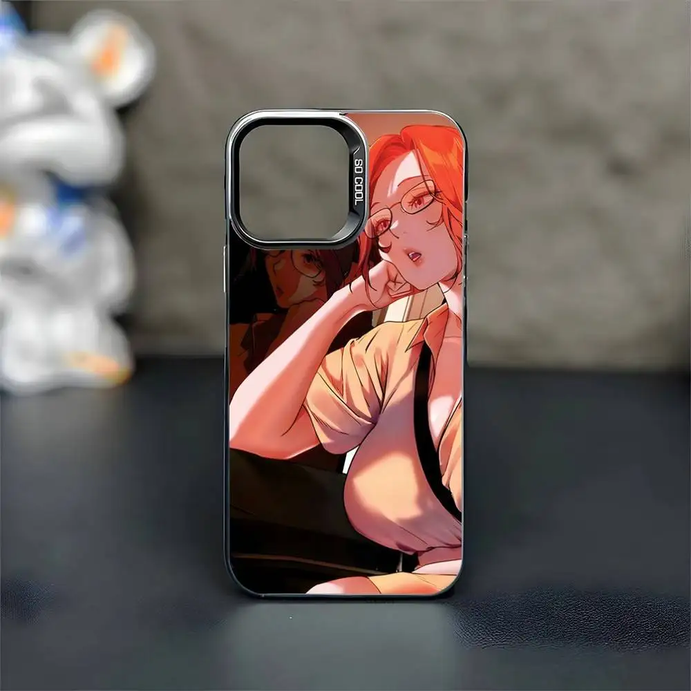 เคสโทรศัพท์ Game L-Limbus สำหรับ iPhone17,16,15,14,13,12,11 Plus,Pro Max สีดำด้าน ป้องกันการกระแทก