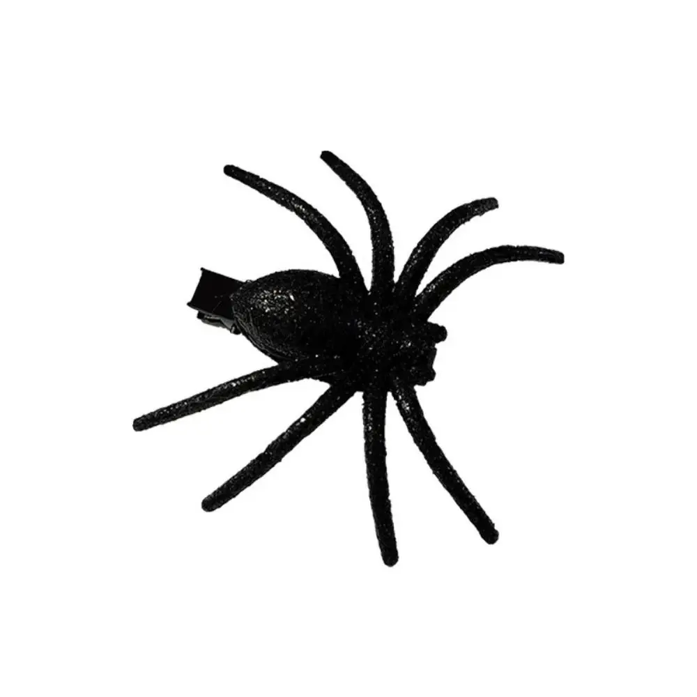 

Headwear Halloween Spider Hairpin Black Spider Barrettes Spiders Hair Clip Cosplay Supply Halloween Toy Halloween Headdress