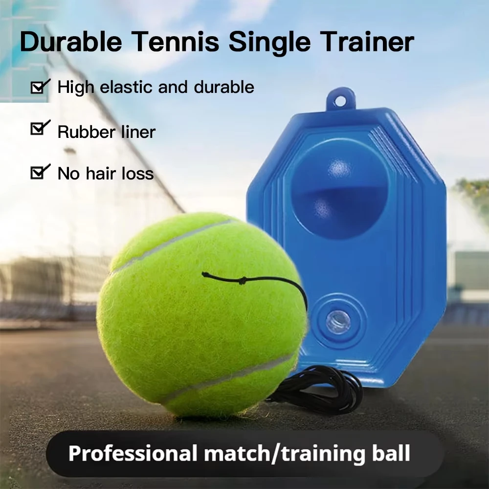 

Tennis Training Ball Tennis Trainer Professional Training Primary Tool Exercise Self Study Rebound Ball Indoor Tennis Exercise
