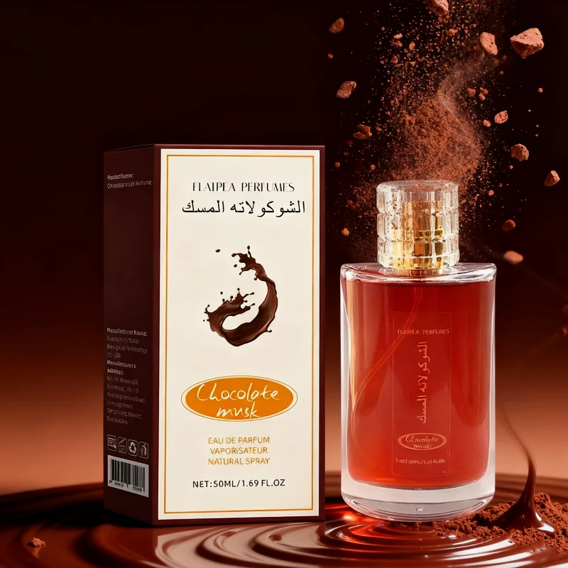 

Neutral Perfume Gourmet Chocolate Cocoa Musk Rose Amber Woody Fragrance Long-lasting Fragrance Charm Date Luxury Light Perfume
