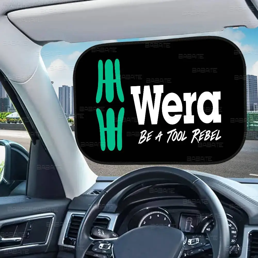 W-Wera-Tools 1 قطعة سيارة كهرباء ظلة UV حامي ذاتية اللصق نافذة السيارة الجانبية الشمس قناع طبقة حماية