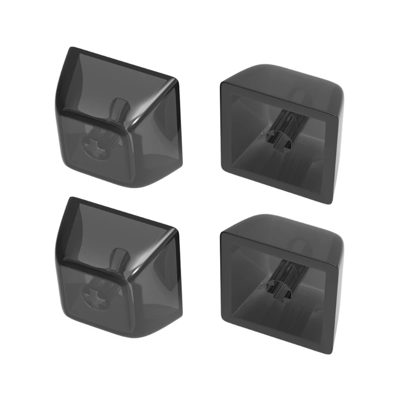 4/20Pcs Transparent PC Keycaps Mechanical keyboard Keycaps Blank Backlit Keycaps For Cherry Switch Mechanical Keyboard