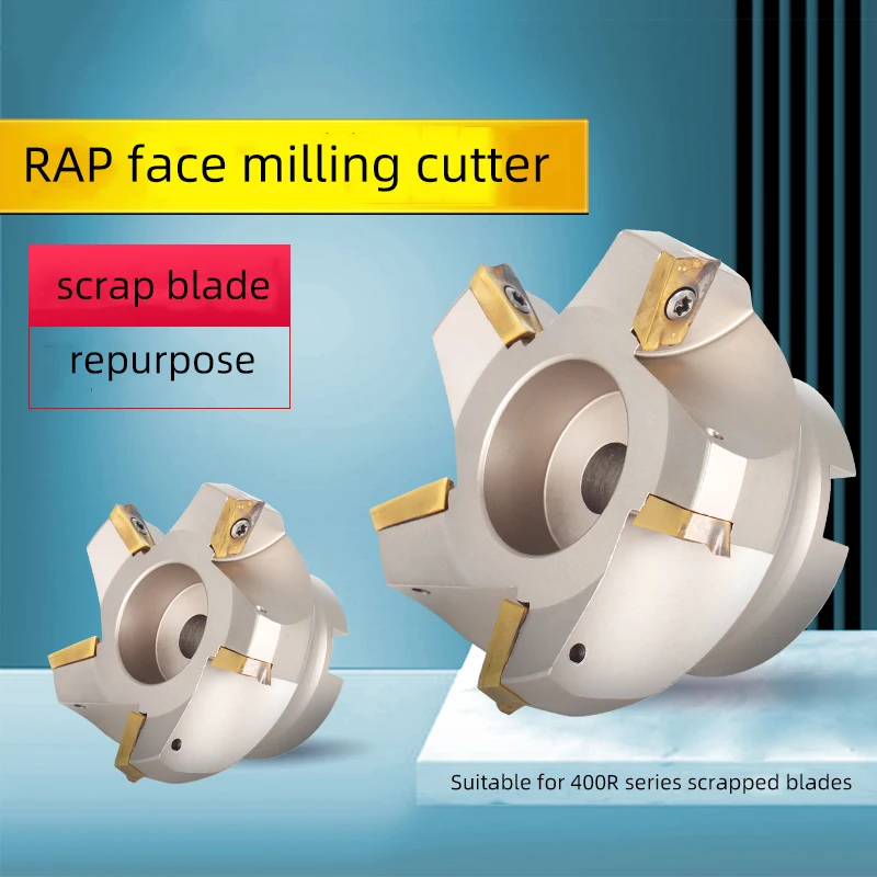 Hot Selling  CNC Machine Tools Milling Cutter Shank BT30/BT40 RAP 300R 400R 50 63 80 100 125 160 Waste Corner Cutter Head