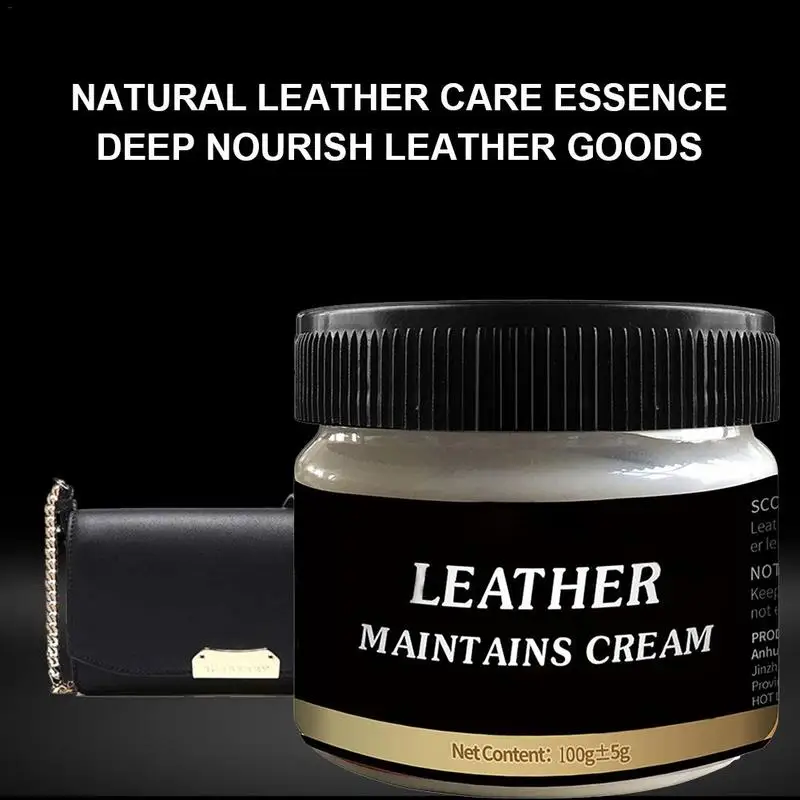 

Leather Color Repair Cream leather Conditioner Deep Nourishing Leather Recoloring Balm For Furniture Dark Brown Leather Repair