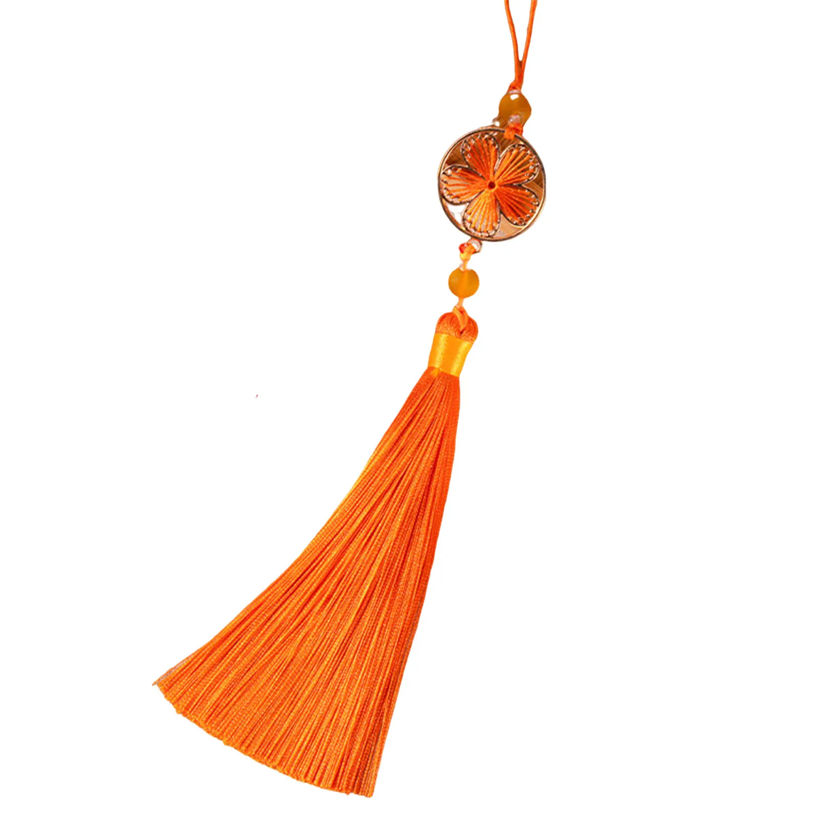 14 سنتيمتر النمط الصيني شرابة قلادة طويلة هامش ل Hanfu تشيباو السيف مروحة القديمة Zither ديكور DIY بها بنفسك هدية البوليستر الحرف اليدوية