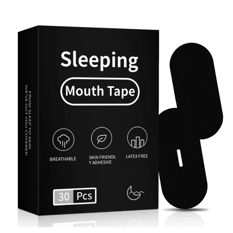 30/60/90 Stuks Anti Snurken Mond Tape Beter Slapen Mond Adem Strips Medische Kwaliteit Neus Ademen stickers Voor Home Reizen - afbeelding 2