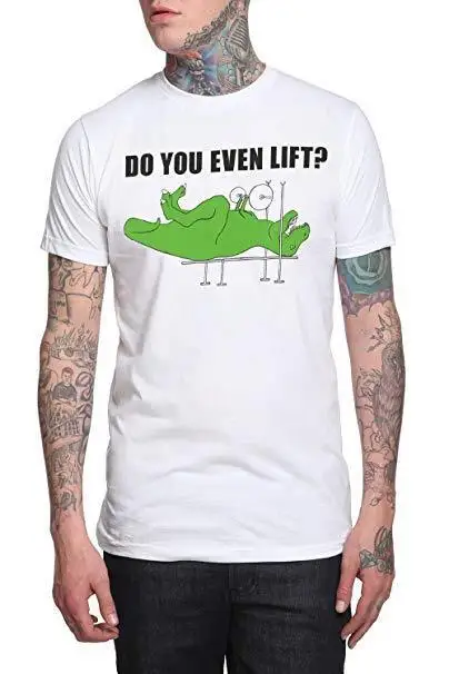 Mens Do You Even Lift Dinosaur T Rex Dino Funny Shirt New Xs S M