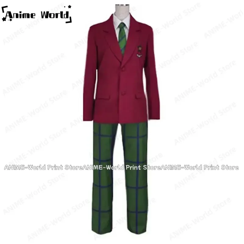 

《Custom Size》Moon Tenoh Tenou Haruka School Uniform Jackets Shirt Pants Outfit Anime Customize Cosplay Costumes