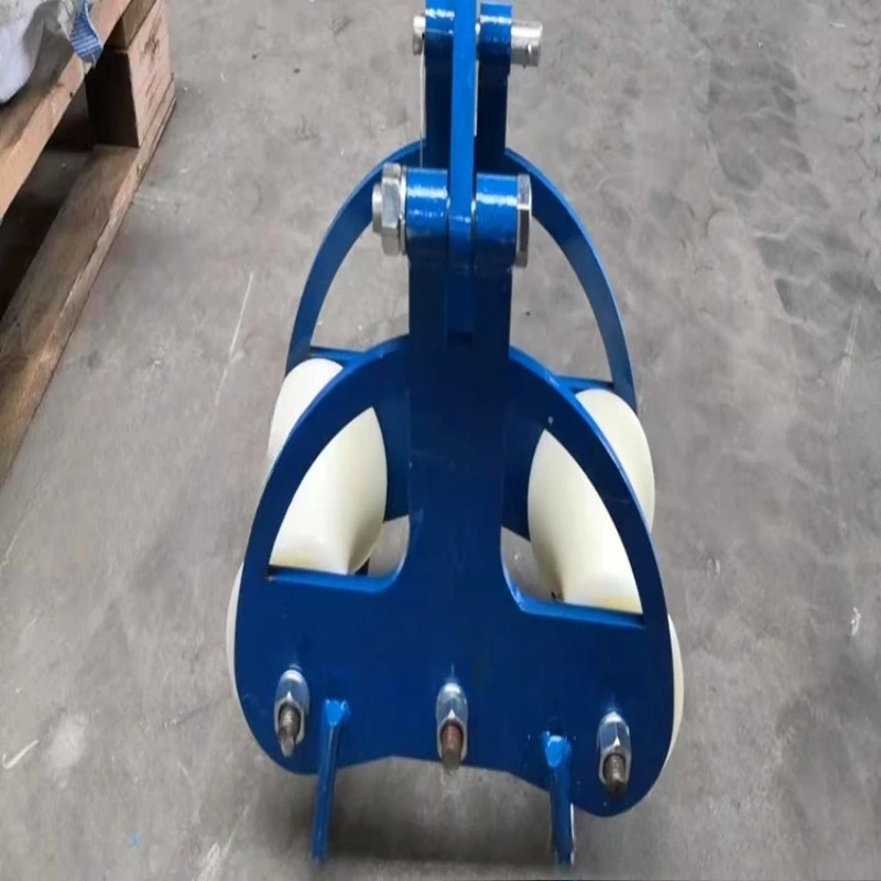 

Pipe cable pulley,cable,three,wellhead,bridge,iron pipe pulley