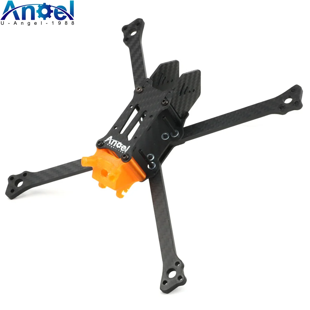 Angel50 5inch FPV Carbon Fiber Frame 220mm Wheelbase 5mm Arm Freestyle Long Range Frame for RC Quadcopter Racing Drone