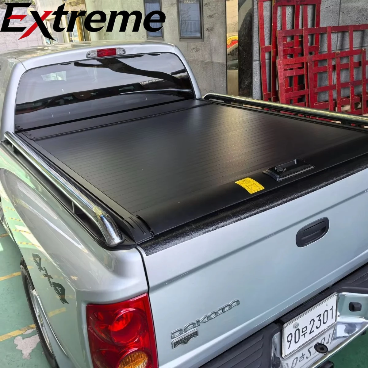 Aluminum Alloy Retractable Roll-Up Folding Pickup Truck Bed Roller Shutter Lid Tonneau Cover for Dakota Ram 1500/2500/3500