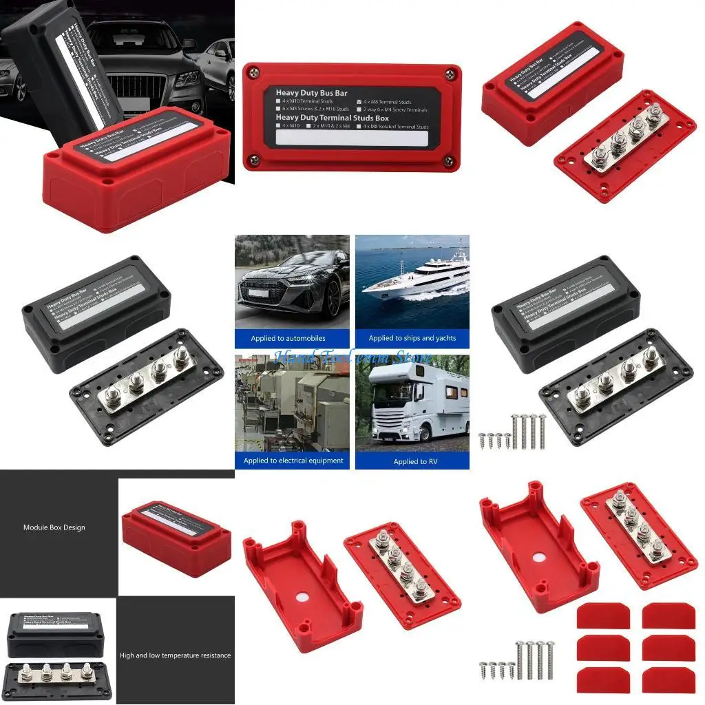 

H37F High-Quality 300A Bus Bar Box Blank Write-On Space for Easy Labeling Excellent