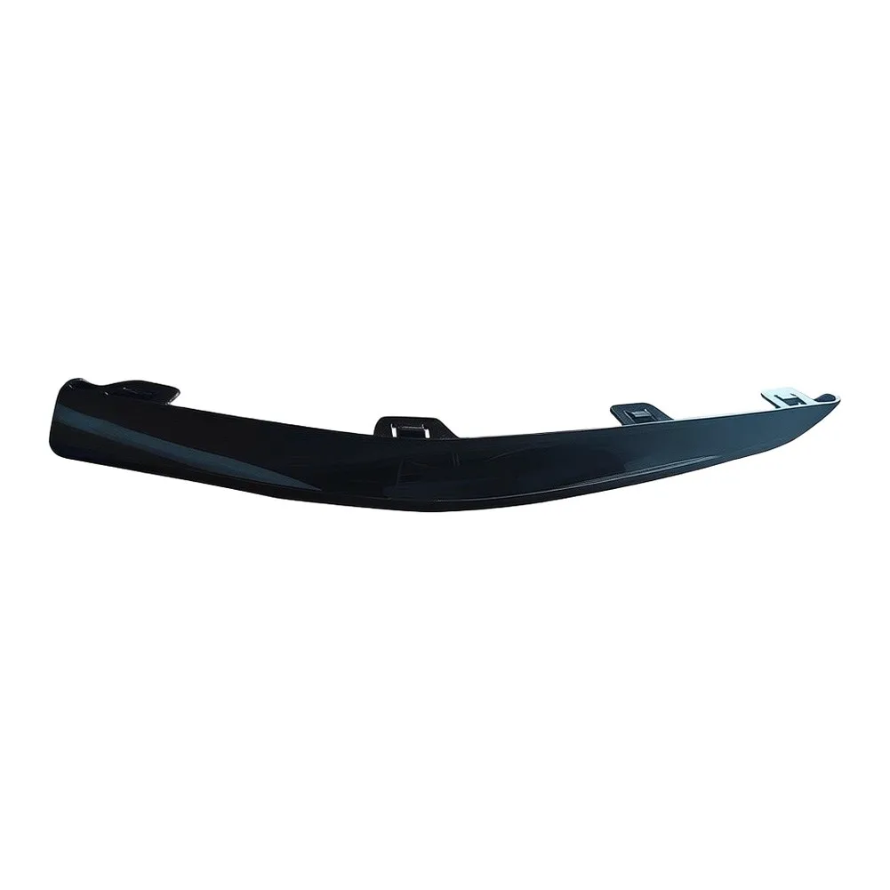 Bumper Lip Molding Front Bumper Side Trim For Exterior Styling Black Automotive Grade ABS Direct OEM Replacement