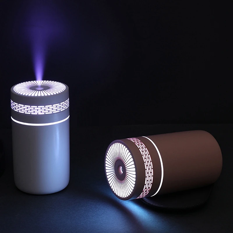 Portable 250Ml Air Humidifier Aromatherapy Humidificador For Home Car USB Sprayer With LED Color Night Lamp Purifier