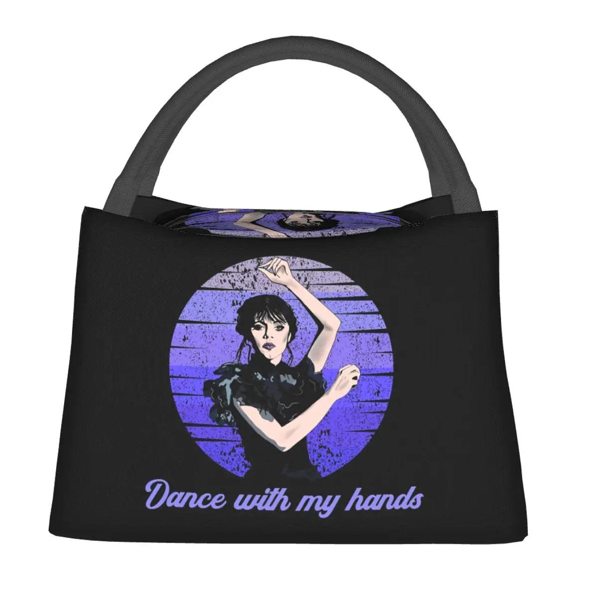 Wednesday Addams Dancing Dance Thermal Lunch Bags Insulated Bento Box  Lunch Tote Picnic Bags Thermal Bag for Woman Work