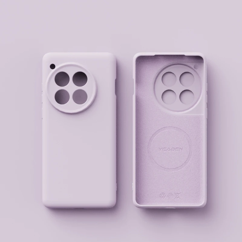 Flüssiges Silikon für Magsafe Handyhülle für Oneplus Ace6 Ultra Ace5 Pro 15T 13 13R 12 Stoßfeste Magnetische Kabellose Ladehülle