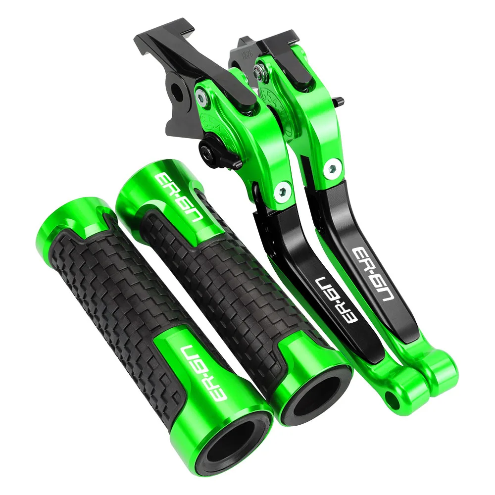 

Motorcycle Brake Clutch Levers Hand Grips Ends Parts For KAWASAKI Ninja 650R NINJA650R ER6F ER6N ER-6F ER-6N 2006 2007 2008