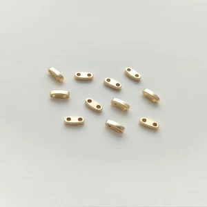 20PCS 14Kゴールド充填色保持ビーズDIY手作りのジュエリーアクセサリービーズスペーサーブレスレットネックレスジュエリー素材 10ベストセールス14Kゴールド充填-4k