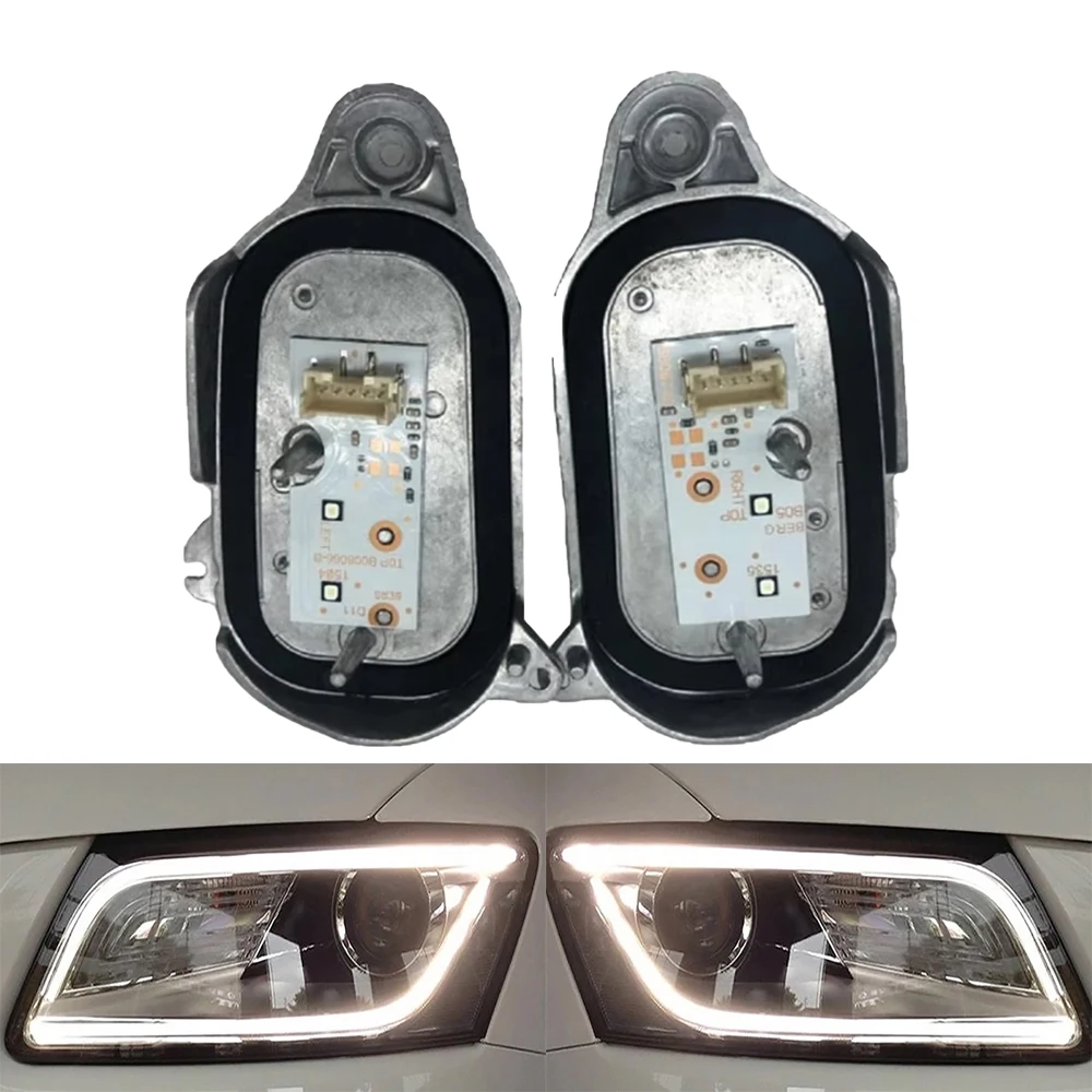 

For Audi Q5 2.0L 3.0L SQ5 Premium Prestige 2013-2017 LED DRL Daytime Running Light Control Module 8R0941475B 8R0941476B