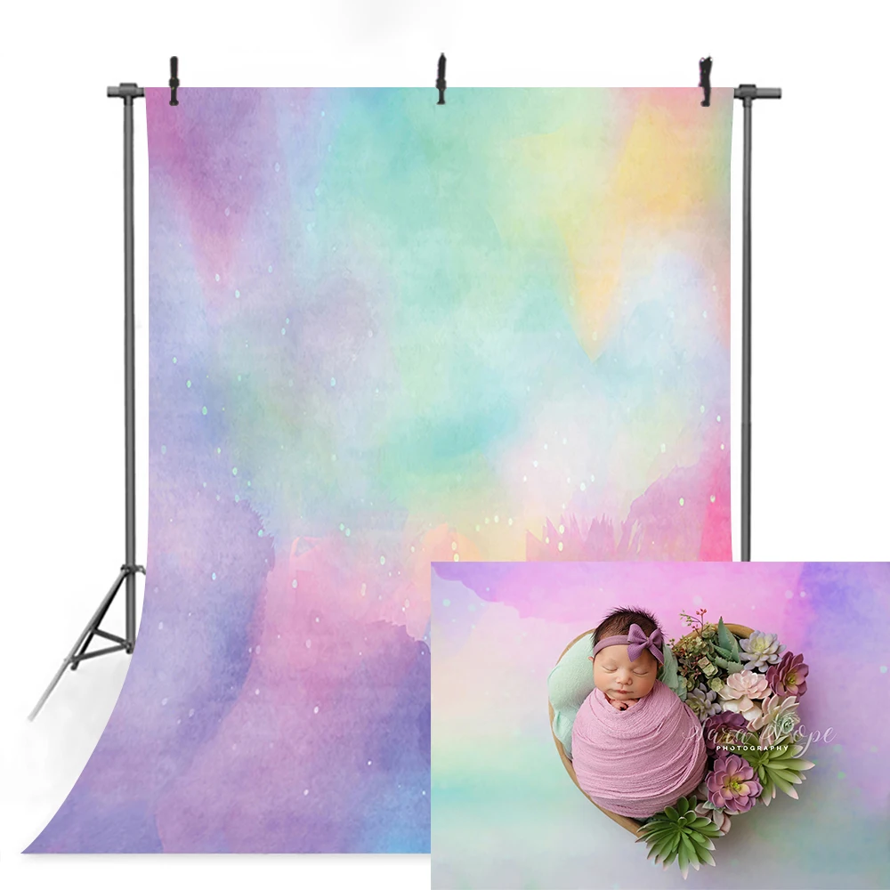 Abstract Light Color Portrait Artistic Photography Backdrops Child Baby Birthday Background Newborn Cake Smash Kids Photostudio