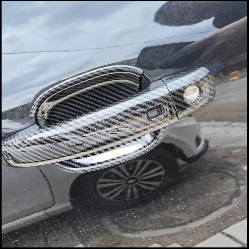 

FOR Audi Q5 2009-2015 Door Handle Bowl CUP COVER STICKER TRIM Decorative Car Styling Auto Parts Accessories