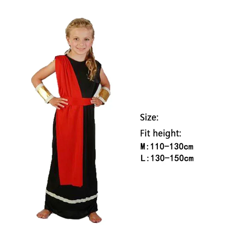 Costumes Grec Myenson Dieu Z192.pour Enfants, César pour Enfants, Carnaval Cosplay, Parade de Pourim, Py Play, montrant la Robe de Soirée, Garçons et Bol