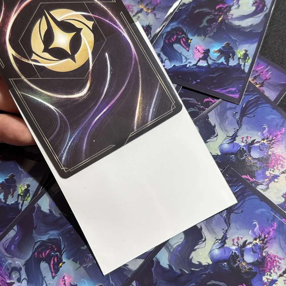 لوركانا أورسولا حافظة بطاقات حجم قياسي حافظات بطاقات التداول شفافة ألعاب اللعب حامي بطاقات حافظة مجلد 66x91 مللي متر #5