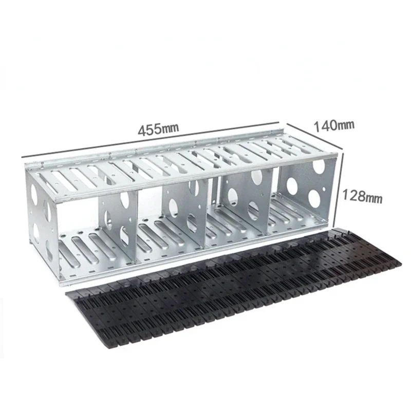 

16-compartment Shock-proof Expansion rack, Multi-bay mobile External Hard Drive Cage
