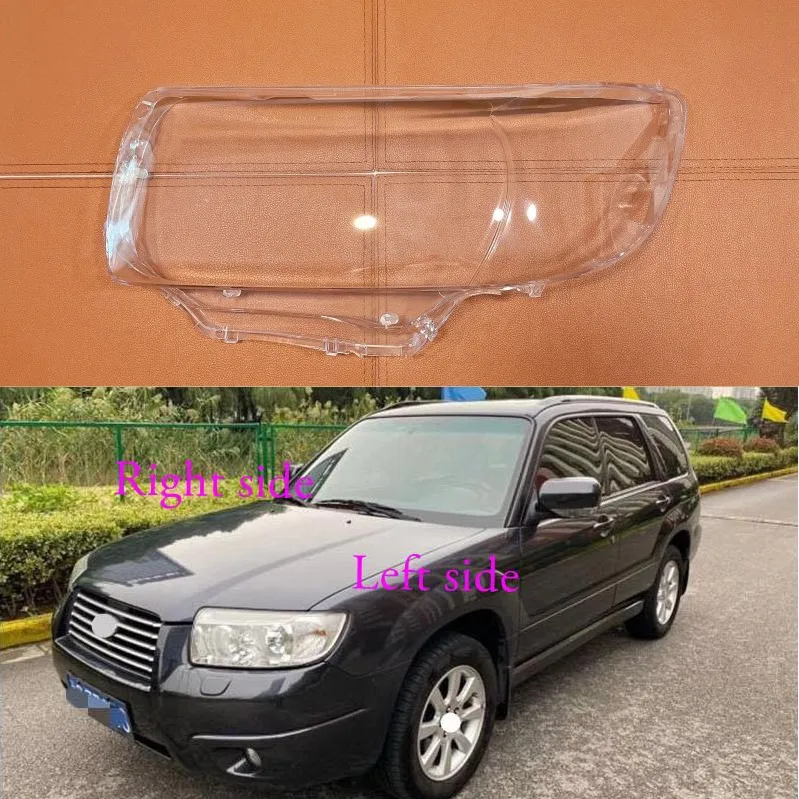 

For Subaru Forester 2006 2007 Headlight Shell Lamp Shade Transparent Cover Headlight Glass Headlamp Cover