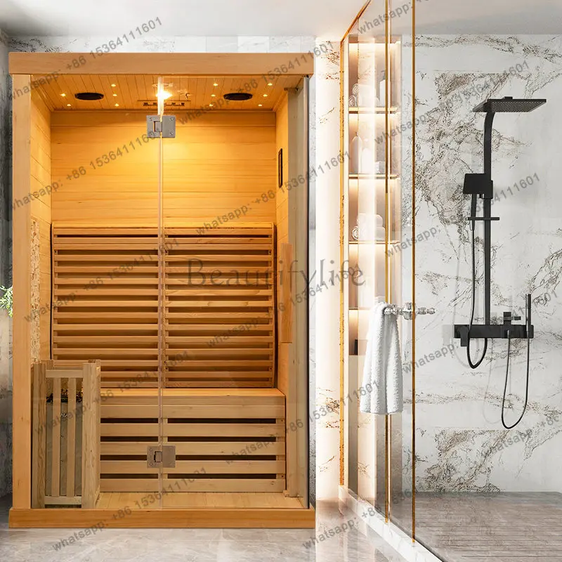 PG-Household single sauna box, double steam room steam sweat fitness commercial can be customized