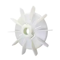 Moteur à palettes de ventilateur en plastique Ventilateur de refroidissement Type de verrouillage réglable Lame de ventilateur YT-63 Roue blanche à haute température Accessoires de moteur