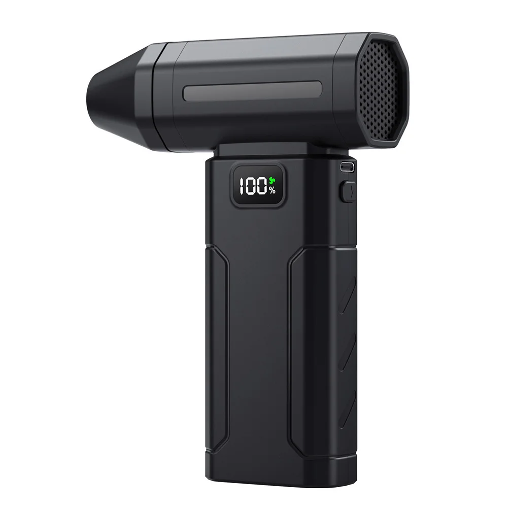 Cordless Operation 5-Speed Outdoor Fan 6,000mAh Battery Active Heat Dissipation Versatile Cleaning Blower Outdoor Use