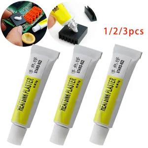 1/2/3pcs Heatsink Plaster Thermal Silicone Adhesive Cooling Paste Strong Adhesive Compound Glue For Heat Sink Sticky